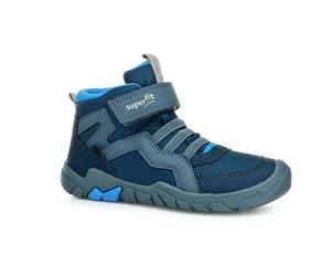 Superfit Trace blau/türkis Barfußstiefeletten | Gr. 27