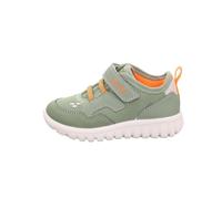 Superfit SPORT7 MINI Sneaker, Hellgrün/Orange 7500, 31 EU