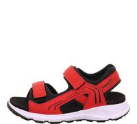 superfit Unisex Sandale CRISS CROSS 39 Rot/Schwarz