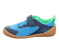 Klettschuh SUPERFIT "VENTO WMS: weit", Kinder, Gr. 32, blau, hellgrün, Lederimitat, Textil, Schuhe Klettschuh, Klettschuh, WMS: weit V, Größenschablone zum Download (28385219-32) blau, hellgrün