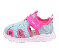 Sandale Synthetik \ WAVE HELLGRÜN/PINK - Gr. - 23