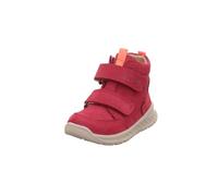 Winterboots SUPERFIT "BREEZE WMS: mittel", Kinder, Gr. 22, rot, Nubukleder, unifarben, sportlich, Schuhe, Babyschuh, Klettschuh mit GORE-Tex, Größenschablone zum Download (98578914-22) rot