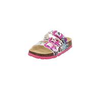 Superfit Fussbettpantoffel Hausschuh 1100 Weiß/Mehrfarbig Größe 38 EU