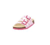 Superfit Weiblich FUSSBETTPANTOFFEL WEIß/PINK 1040