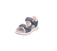 Superfit Mädchen Sandale PEBBLES Blau/Rosa Größe 28