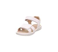 Superfit Mädchen Sandale SPARKLE Leder Weiß/Silber Größe 26