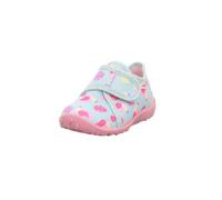 superfit Mädchen Hausschuh SPOTTY 19 Grün/Mehrfarbig