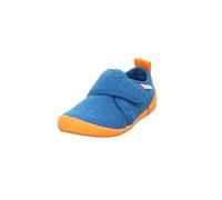 Superfit - Kid's Venti B - Hausschuhe, Gr. 35, blau (Blau/Orange)