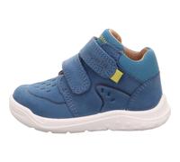 Stiefelette Leder \ WHALEY BLAU/GELB - Gr. - 25