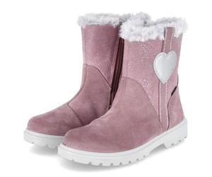 Superfit Winterstiefeletten SPIRIT - Gr. 35 - Rosa - Leder & Textil