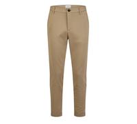 Stoffhose LINDBERGH, Herren, Gr. M, N-Gr, beige (sand mix), Web, Obermaterial: 75% Polyester, 22% Viskose, 3% Elasthan, slim fit knöchellang, Hosen Stoffhose, mit Stretch (20373650-M) sand mix