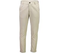 Lindbergh White Slim Fit Hose Light Stone, Einfarbig