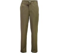 Lindbergh Relaxed Fit Hose dunkelgrün, Einfarbig