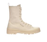 Superga - "2341 Alpina" Stiefel für Damen, Canvas, Plattform-Absatz (Rau Beige) EU 38 / UK 5