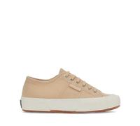Superga 2706 OG Herren Turnschuhe aus Canvas, Weiß, Beige Lt F Elfenbein, 44 EU