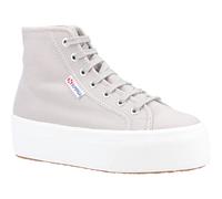 Superga 2708 HI Top Cotton Women's Grau Colomba/Weiß Avorio Stiefel EU 38,5 / UK 5,5
