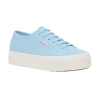 Superga 2740 PLATFORM Baumwoll Damen Sneaker Crystal Azul EU 39/UK 6