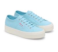 Superga 2740 PLATFORM Baumwoll Damen Sneaker Crystal Azul EU 42 / UK 8