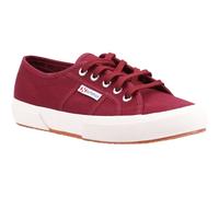 Superga 2750 Cotu Classic 100% Baumwolle Damen Dunkel Bordeaux Trainer EU 37 / UK 4