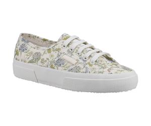 Superga 2750 Floral Print Cotton Women's Weiß/Floral Print Turnschuhe EU 39/UK 6