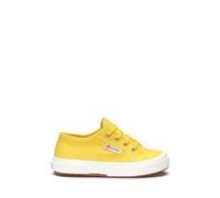 Superga 2750-jcot Classic, Unisex-Kinder Schnürhalbschuhe, Gelb (176 Sunflower), 32 EU