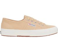 Superga 2750 Lamew, niedrige Turnschuhe für Damen, Beige Buff Favorio, 37.5 EU