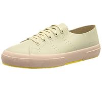 SUPERGA 2750 Morphing Mule Leder, Schnürschuhe Unisex für Erwachsene, Ecru F Pink Skin, 37 EU