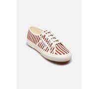 Superga - 2750 Stripes Print W - rot - Sneaker - Größe 38