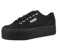 SUPERGA Damen 2790 Scarpe Con Plateau Pumps, Full Black S9111lw 996, 41.5 EU