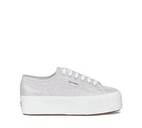 Superga 2790 Lame, Oxford-Schuh, Grey Silver,