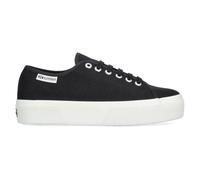 Superga 3740 Platform Leggera Black-Fwhite Größe EU 37