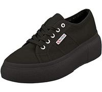 Superga Damen 2287-COTW Niedrige Turnschuhe, Nero Full Black 996, 35 EU