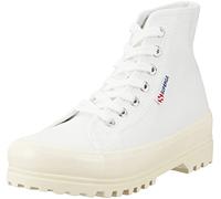 Superga Damen 2341 Alpina Gum Oxford-Schuh, White-Shiny Offwhite, 36 EU