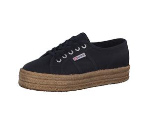 Superga Damen Leinenschuhe S00CF20-933 40 Navy