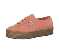 Superga Damen Leinenschuhe S00CF20-J74 41 Peach Lt Coral