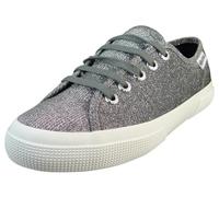 Superga Damen Low Sneaker 3750 Jersey Lame Leggera Low Top S4135ZW Grau, Groesse:39 EU