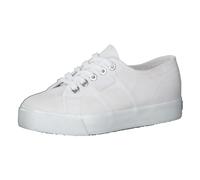 Superga Damen Sneaker 2730 Cotw Bigeyelets S5122QW-A5C 41 White-Platinum