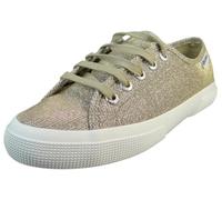 Superga Damen Sneaker 3750 Jersey Lame Leggera Low Top S4135ZW Goldfarben, Groesse:39 EU
