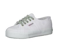 Superga Damen Sneaker Cotu Contrast S1114BW-SA0C 42 White-Green Sage