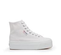 SUPERGA Damen Sneaker dunkelrot / schwarz / weiß, Größe 42 dunkelrot / schwarz / weiß