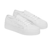 Superga Sneaker Low 2740 Flower Sangallo S2148KW Textil Weiß Damen Gr. 40