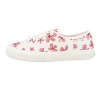 Superga Damen Sneaker Low 3750 Flower Print Leggera Weiss 38