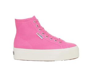 Superga - Herren/Damen Unisex High Tops 2708 (38 EU) (Fuchsia Rosa/Avorio)