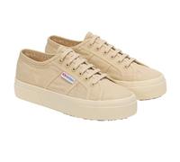 Superga - Herren/Damen Unisex Sneaker 2740, Leinen (38 EU) (Beige/Naturweiß)