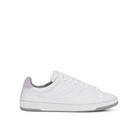 Superga - Herren/Damen Unisex Sneaker 4833 Lendl, Leder (42 EU) (Weiß/Violett Lila/Mittelgrau)