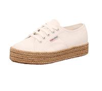 Superga, Schnürer 2730 Cotropew in weiß, Schnürschuhe für Damen Gr. 38