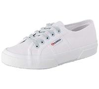 Superga S00GWR0 Unisex-Erwachsene Gymnastikschuhe, Weiß (White/Blue Lt Crystal A0a), 36 EU
