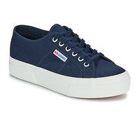 Superga Unisex 2740 Platform Oxford-Schuh, Navy Favorio, 38 EU
