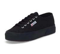 Superga Unisex 2740 Platform Oxford-Schuh, Full Schwarz, 37 EU