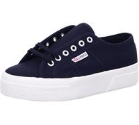 SUPERGA Unisex 2740 Platform Oxford-Schuh, Marineblau Favorio, 37.5 EU